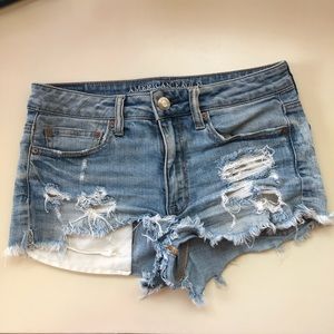 American eagle denim shorts